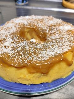 Una foto de Budín de pan súper rápido