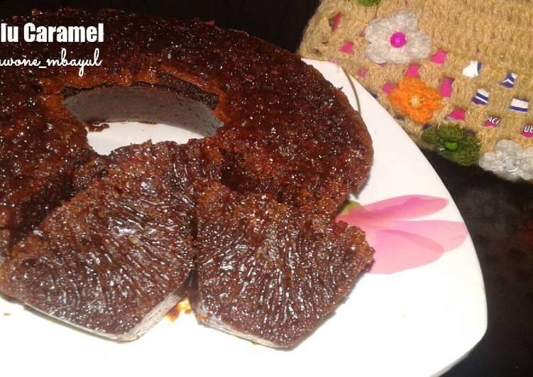 komposisi buat Bolu Caramel yang selera bertambah