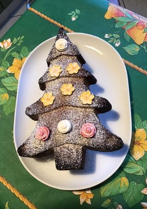 Une photo de Pain d épices « sapin de Noël »