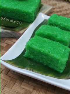 Foto resep Wajik pasta pandan