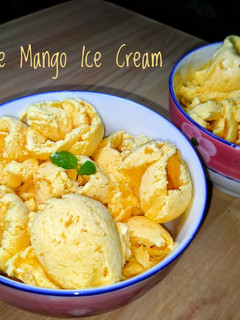 Gambar Chinese Mango Ice Cream🇨🇳