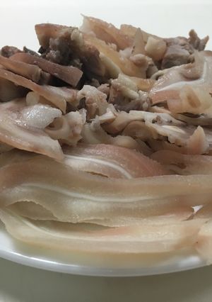 Hình của món Thịt heo ngâm chua.