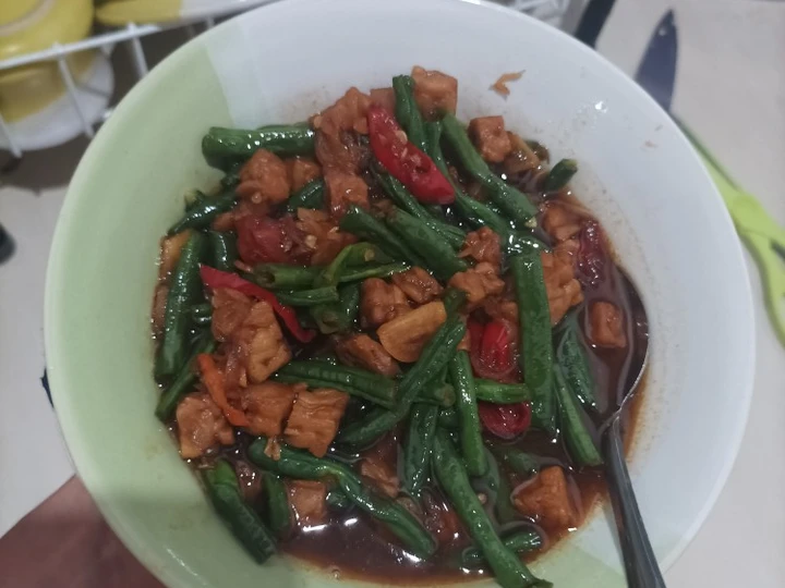 Cara Mudah Menyiapkan Resep Tumis kacang panjang dan tempe yang Lezat Anti Ribet, Bisa Manjain Lidah