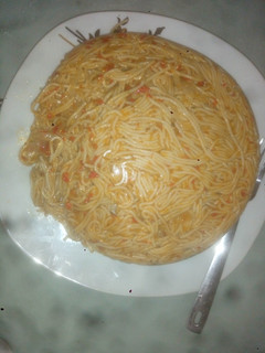A picture of Simple spaghetti.