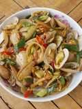Kerang Batik Saus Tiram