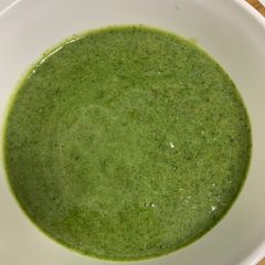 A picture of Kabuli chana pudina chutney.