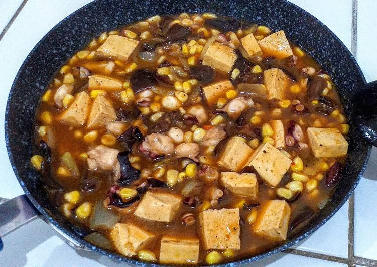 Langkah Mudah untuk Buat Tahu Gurita Lada Hitam, Lezat Sekali