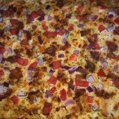 A picture of Chicken club pizza EASY.