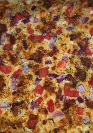 A picture of Chicken club pizza EASY.