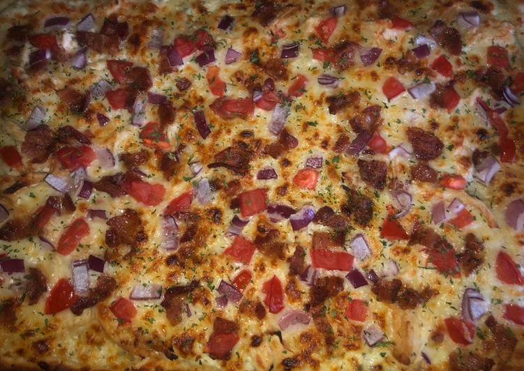 Recipe of Yummy Chicken club pizza EASY