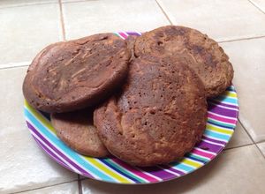 Una foto de Pancakes de zanahoria