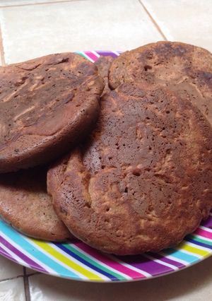 Una foto de Pancakes de zanahoria