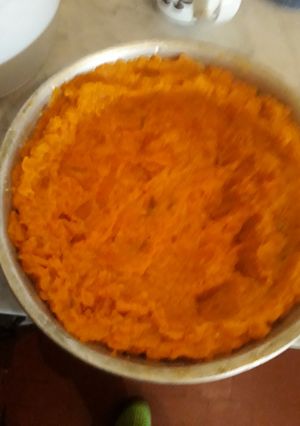 Una foto de Pastel de zanahoria y carne
