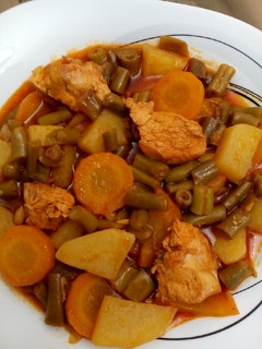 عکسی از دستور خوراک لوبیا سبز