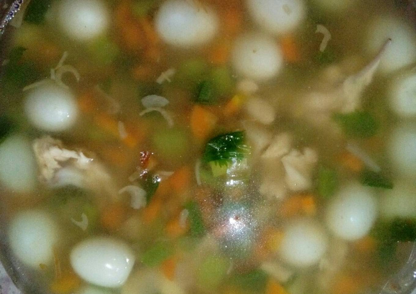 Sayur sop bumbu racik
