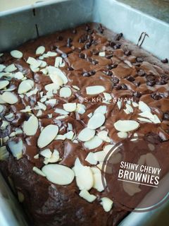 Foto resep Shiny Chewy Brownies
