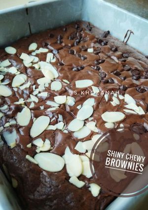 Foto resep Shiny Chewy Brownies