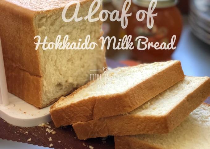 Hokkaido Milk Bread (Roti tawar susu)