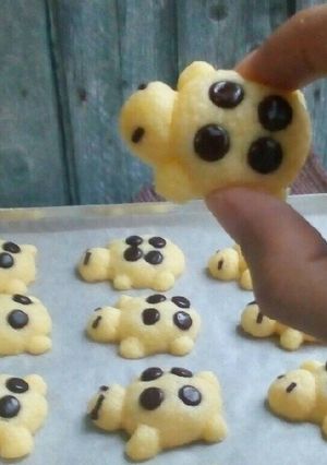 Foto resep Semprit susu 3 bahan