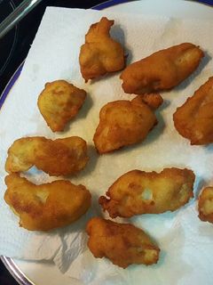 Una foto de Zepelines de pescado