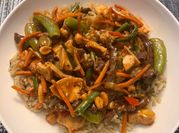 A picture of kale stirfry