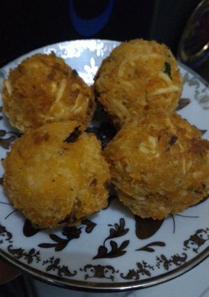 Foto resep Bola-bola mie telur