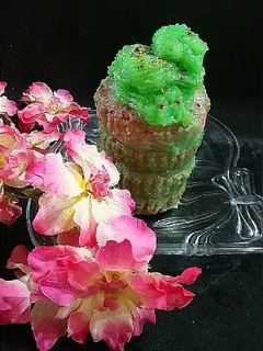 عکسی از دستور کاپ کیک کاکائویی با کرمفیل