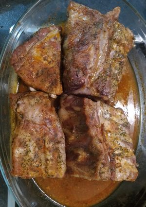 Una foto de Costilla al horno