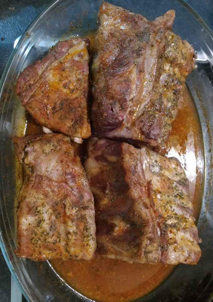 Una foto de Costilla al horno