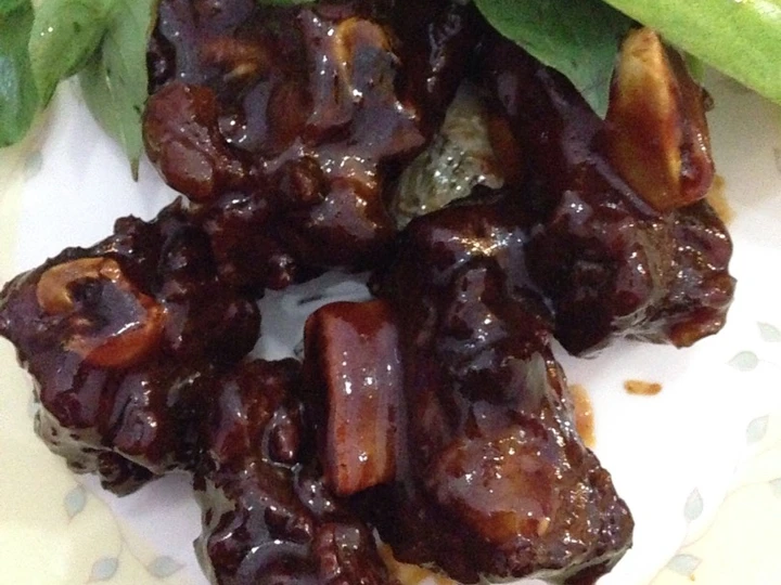 Langkah Gampang Menyiapkan Resep Iga panggang madu yang Enak Banget