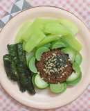 Cơm eatclean eps01: Chả gà đậu hũ lá lốt