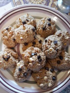 Una foto de Cookies de harina integral