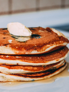Una foto de Tortitas - Pancakes americanos fácil