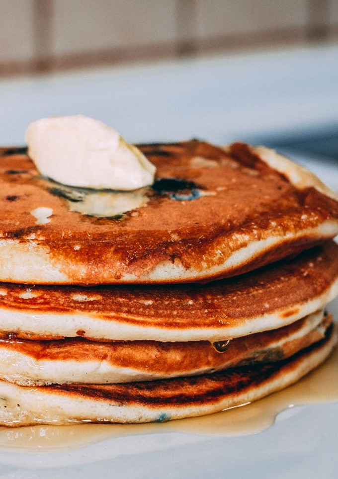 Una foto de Tortitas - Pancakes americanos fácil