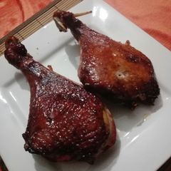 A picture of Smoked Turkey drumstick.
