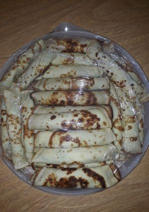 Una foto de Canelones de acelga u espinaca y pollo! 👌