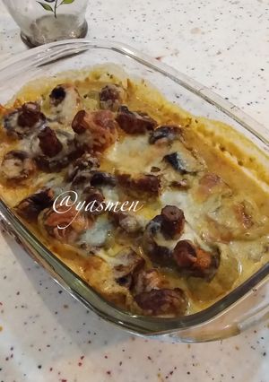 صورة لوصفة فطر بالكريمه سريعه ولذيذه