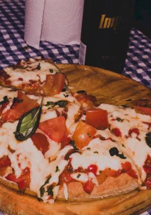 Una foto de Masa para pizza con harina integral 🍕😊