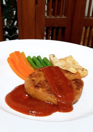 Foto resep Steak Tempe Saus BBQ