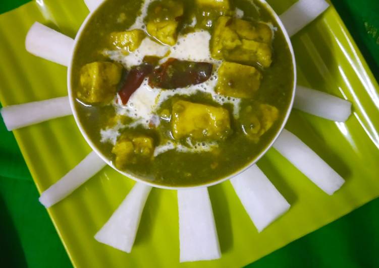 Recipe of Award-winning Evergreen Palak Paneer