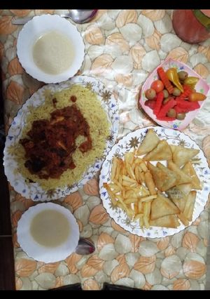 صورة لوصفة رز بسمتي وفراخ مشويه