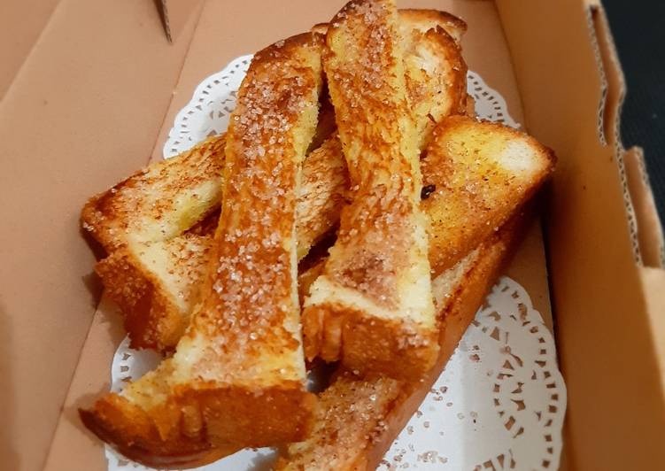 Langkah Mudah untuk Menyiapkan Bread Sticks Churros yang Lezat