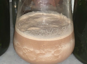 Una foto de Frappé de express chocolate y menta