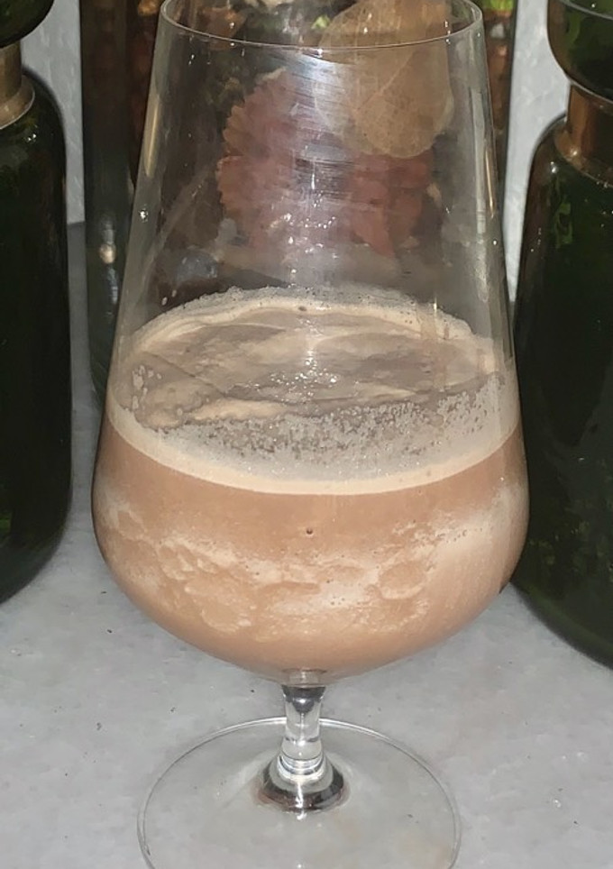 Una foto de Frappé de express chocolate y menta
