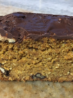 Una foto de Budín de zanahoria y naranja con harina integral
