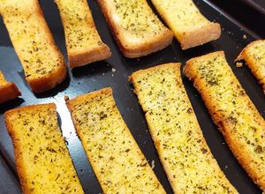 Foto resep 322. Garlic Bread (Bagelan) Roti Tawar