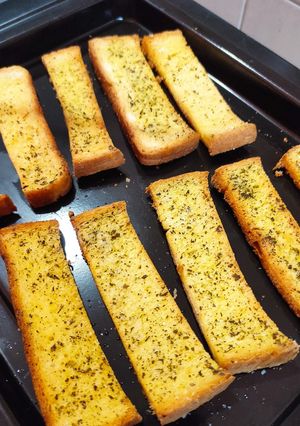 Foto resep 322. Garlic Bread (Bagelan) Roti Tawar