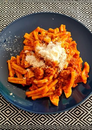 Una foto de Pasta a la pueblerina