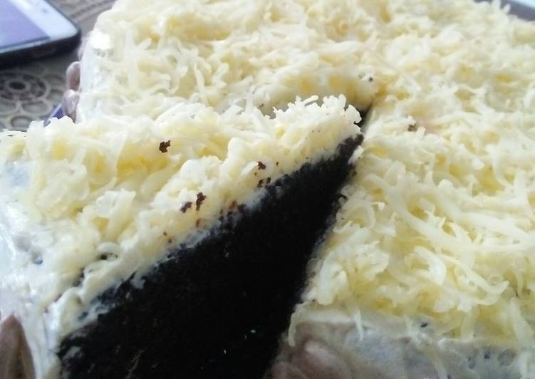 Resep Brownis kukus (loyang d: 18cm) yang Lezat