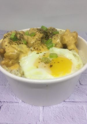 Foto resep Riceball chicken egg kekinian